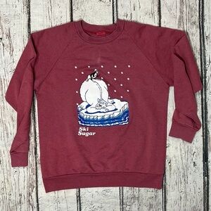 Ski Sugar Mountain Vintage North Carolina Travel Ski Skiing 1980s Sweatshirt